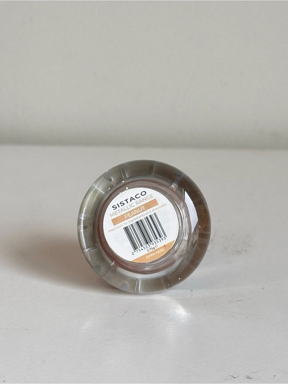 Sistaco Mineral Bond Metallic Range Peanut Nail Powder New Sealed